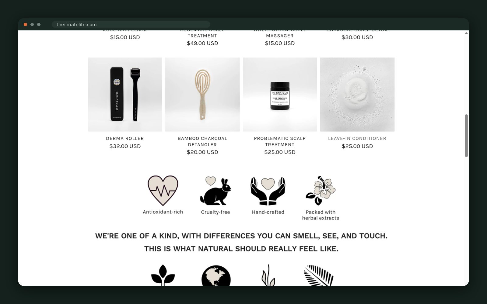 Featured products and press mentions