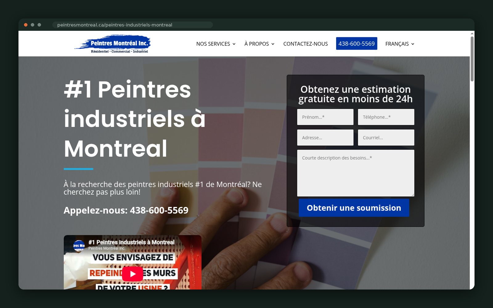 Industrial painters page