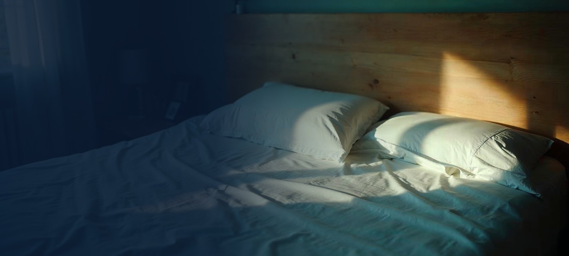 Art-directed sleep and bedding scene representing The Mattress Depot's industry