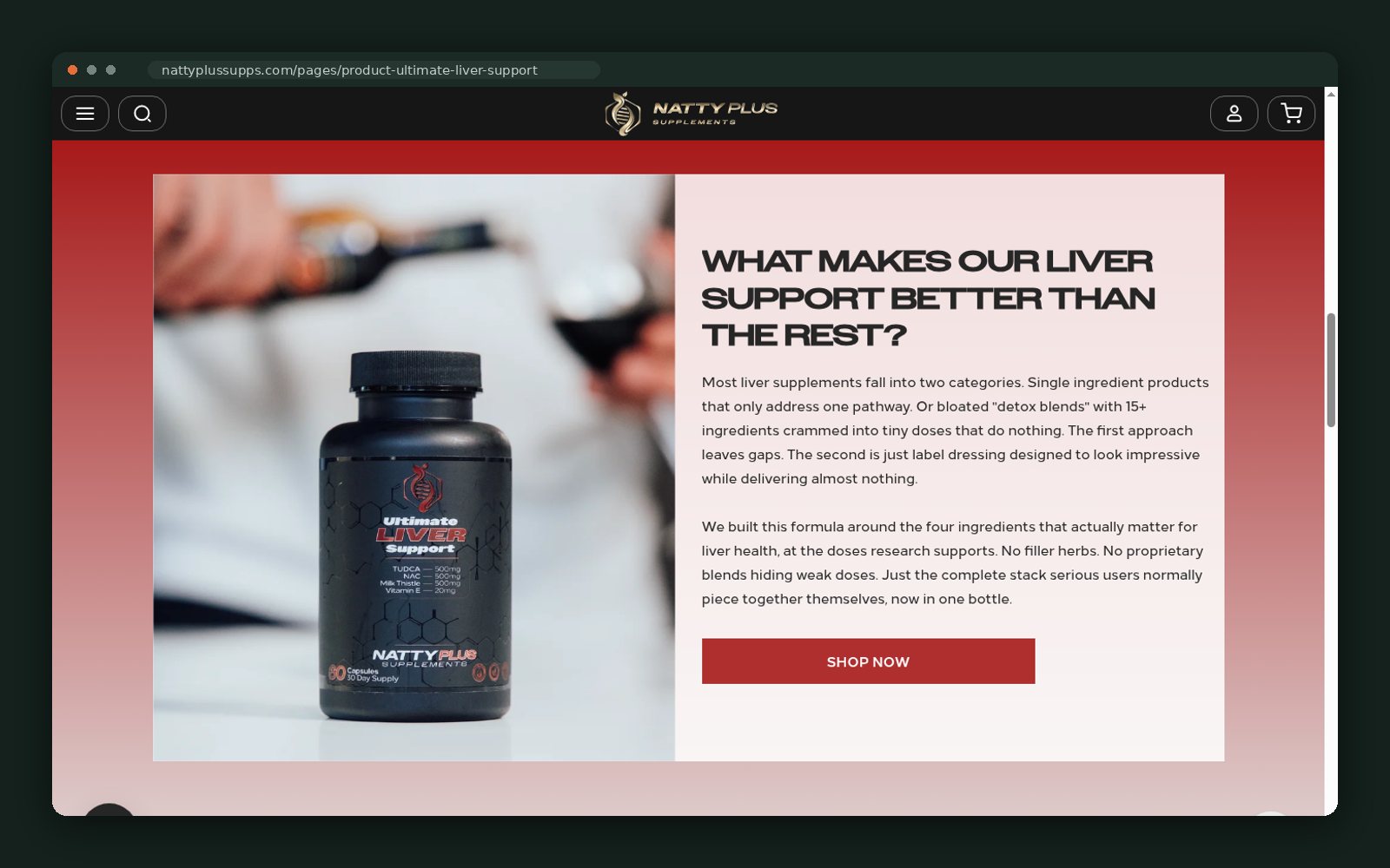 Why this liver formula differs from single-ingredient products