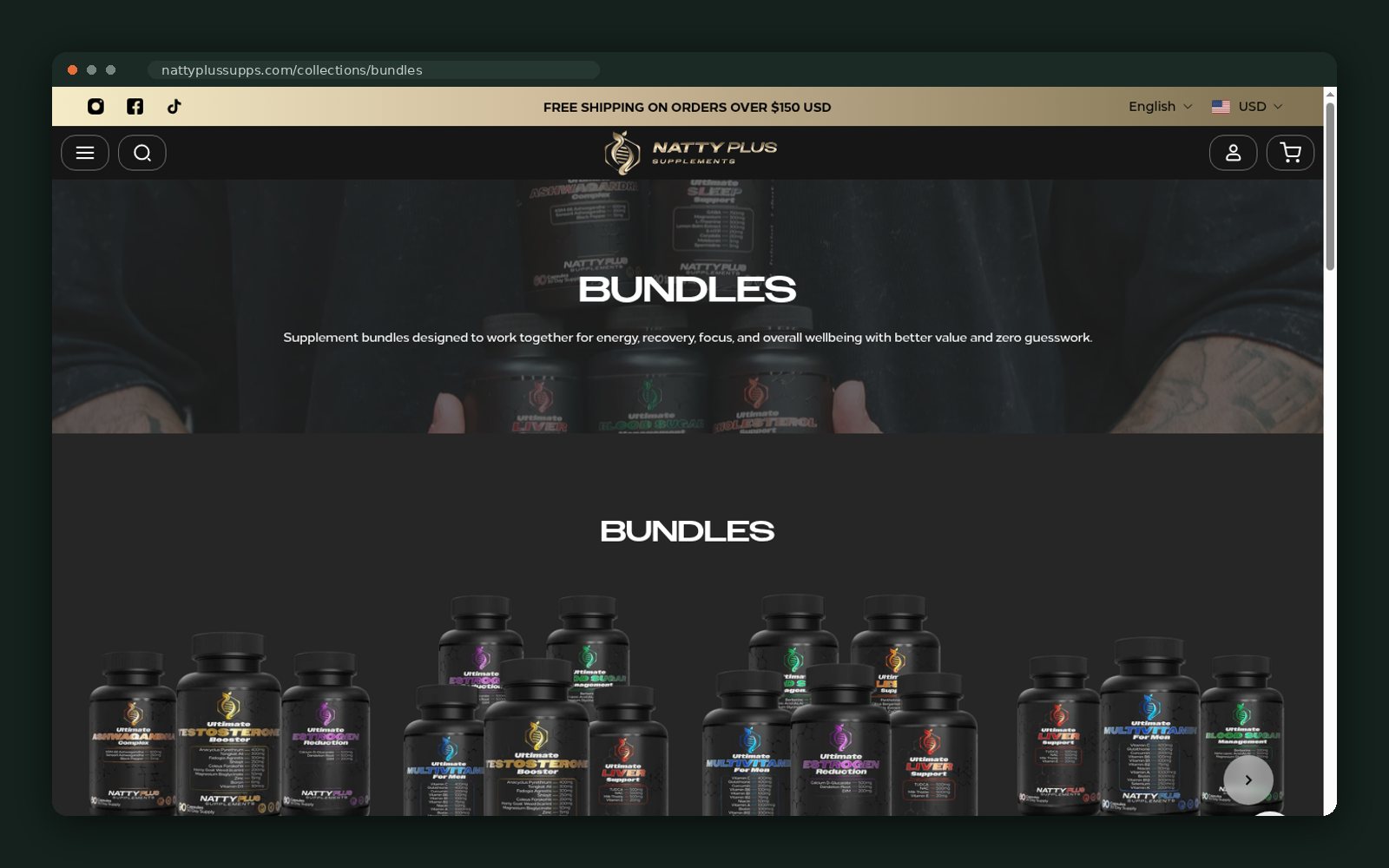 Bundles collection hero