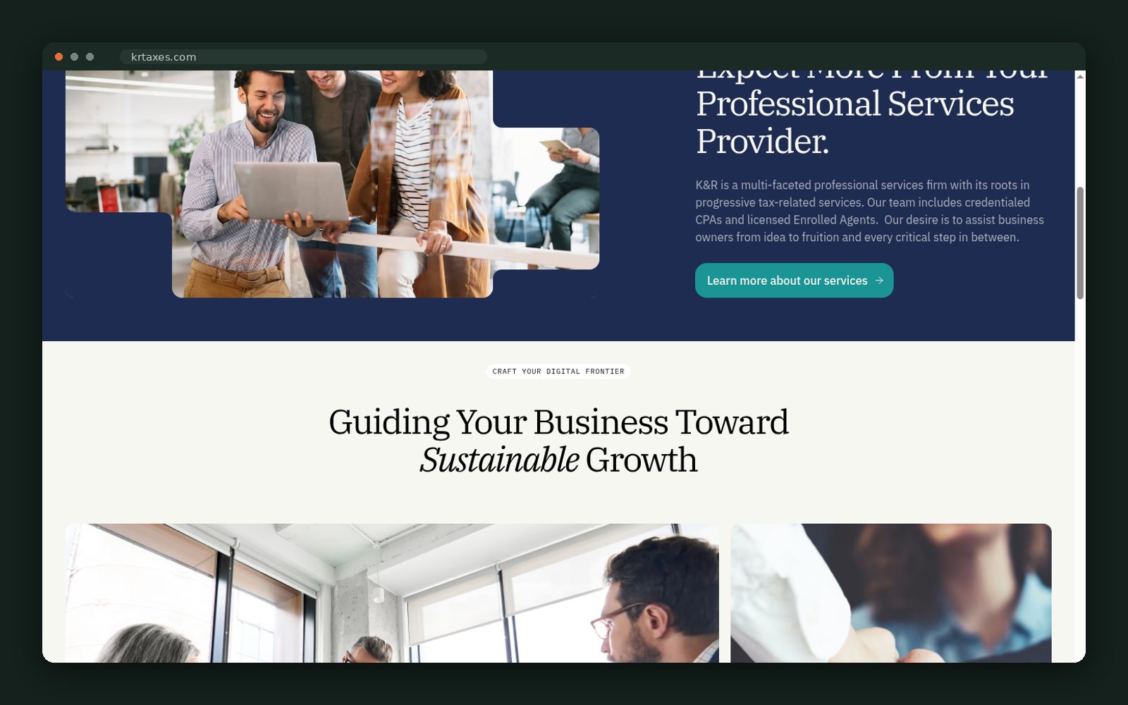 Firm positioning and growth narrative