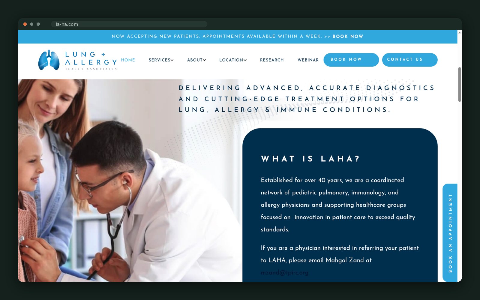 What is LAHA — the referral explanation