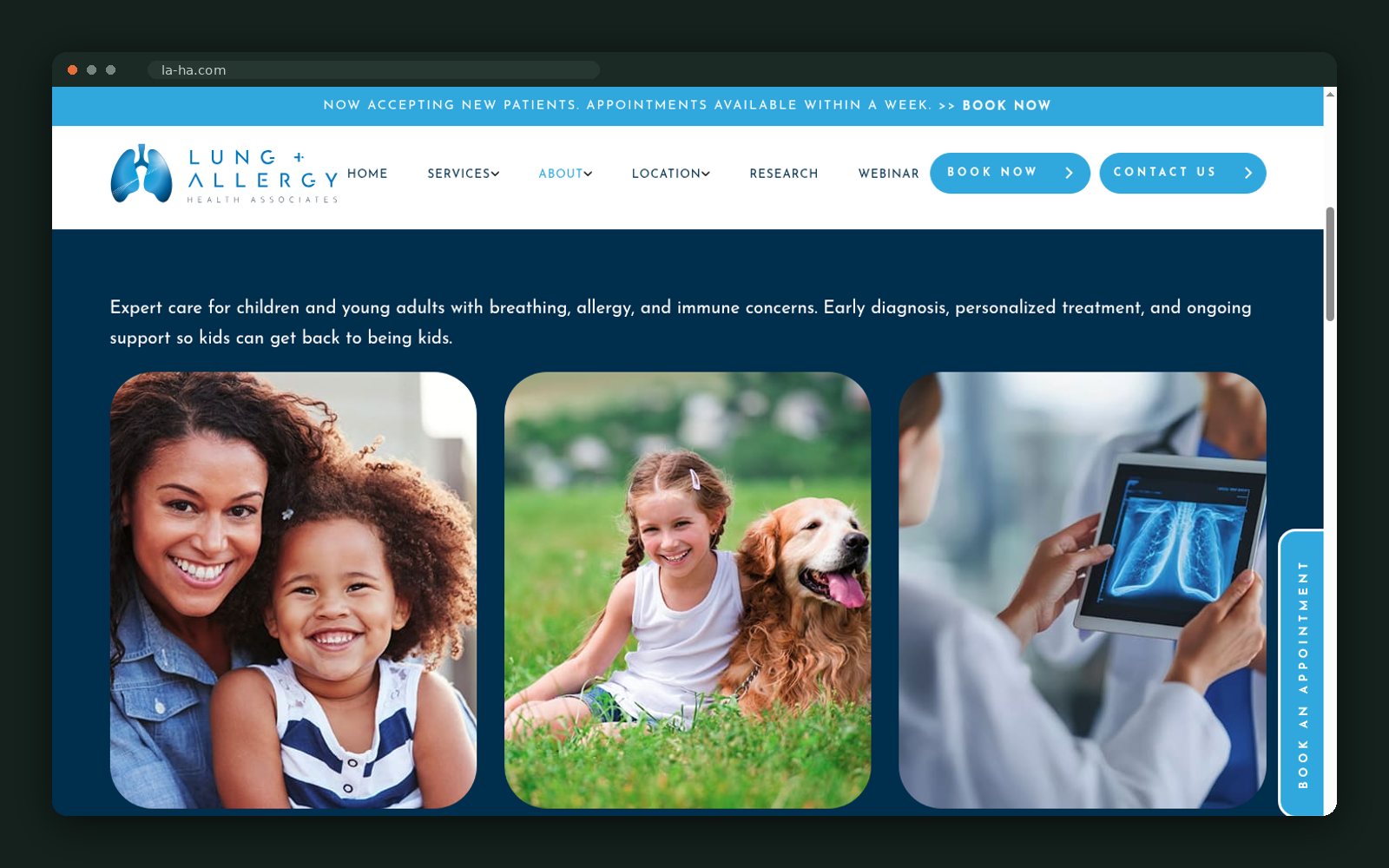 Pediatric condition cards