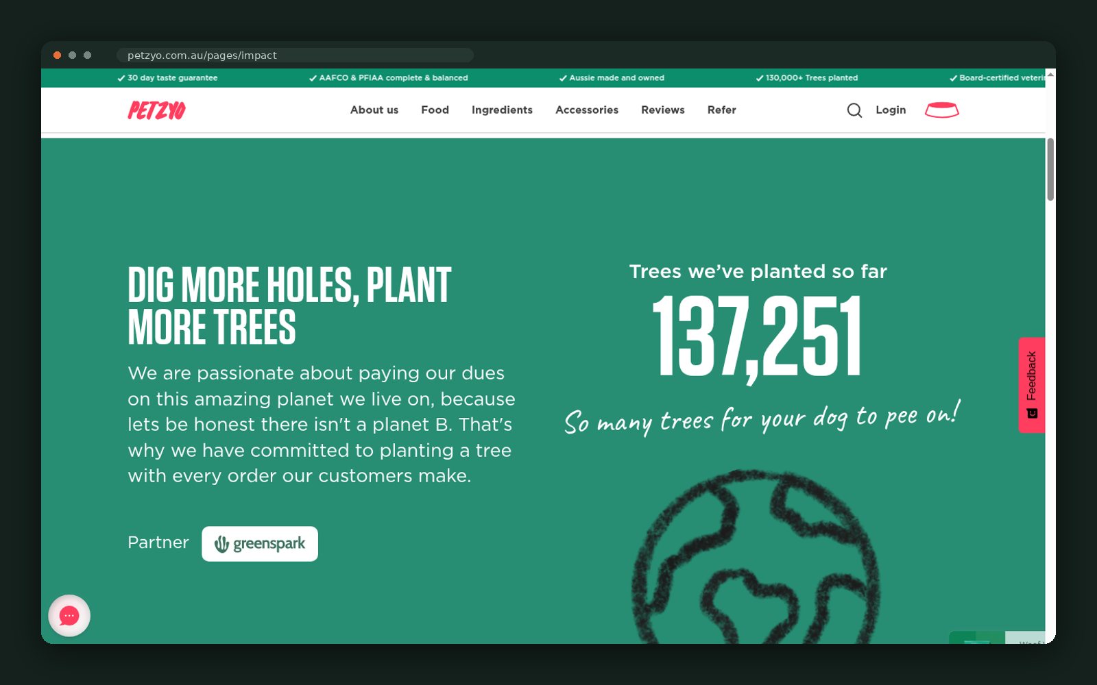 Petzyo website — screen 3