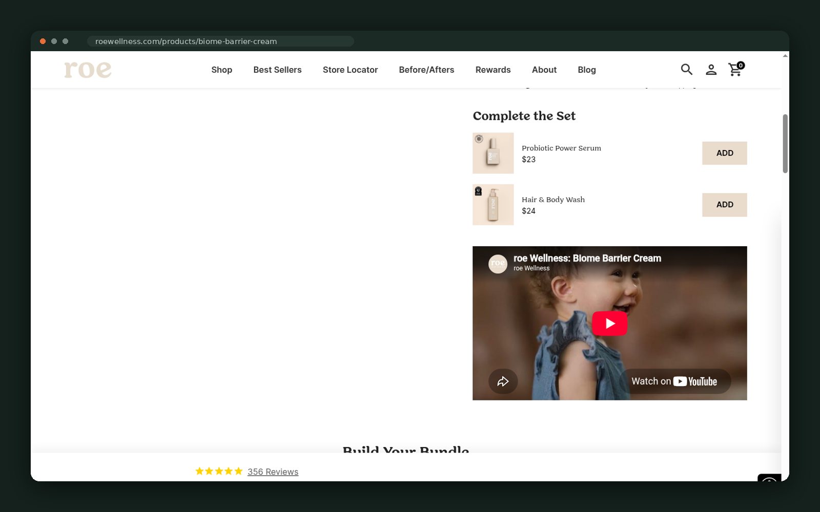 Reviews answered by the brand, one by one