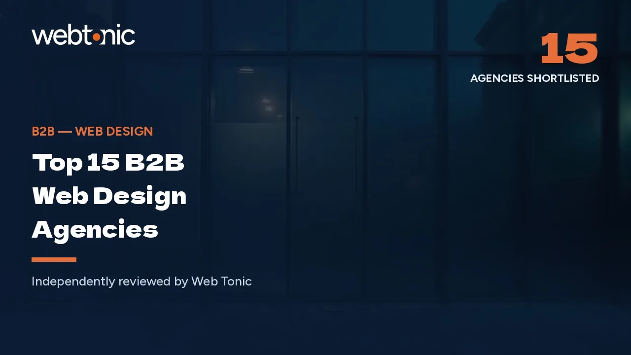 B2B — Web Design — Web Tonic blog thumbnail