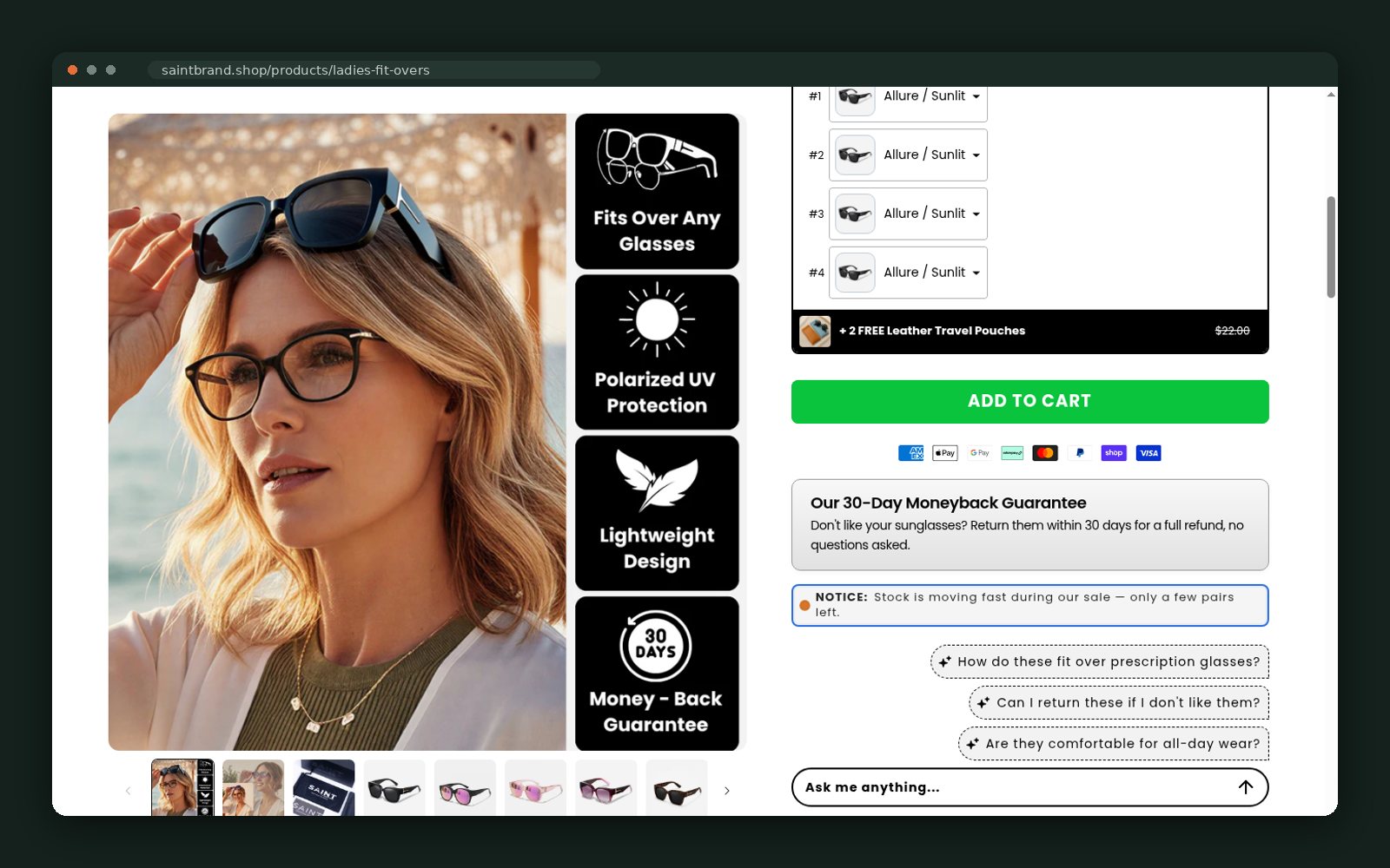SAINT website — screen 4