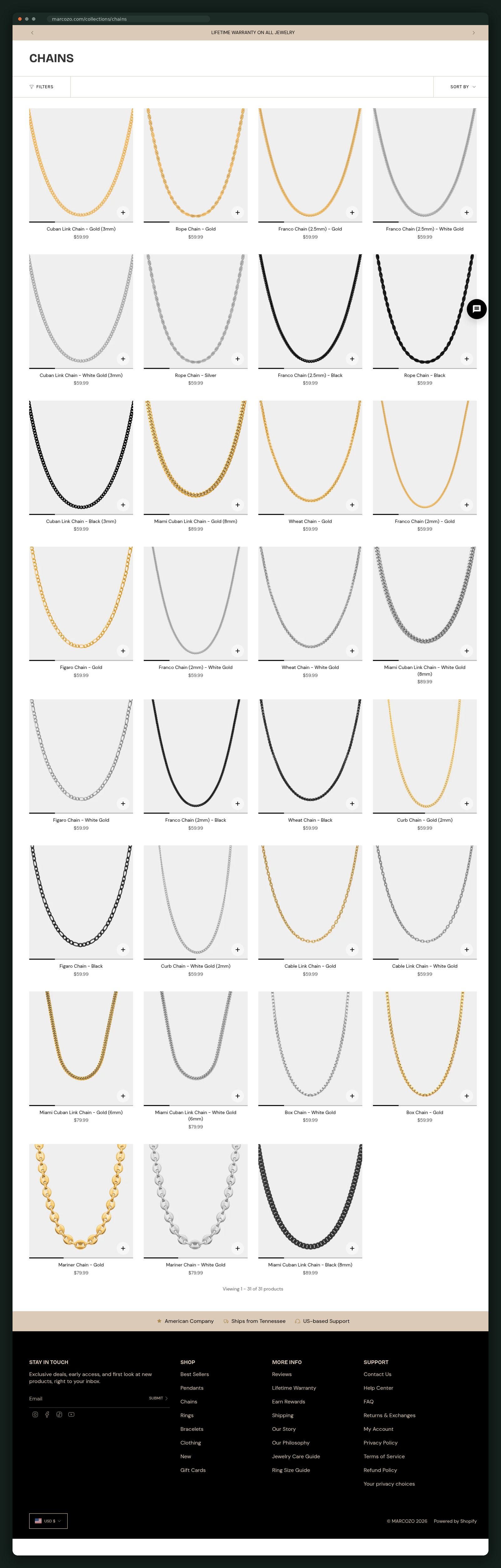 MARCOZO website — screen 3