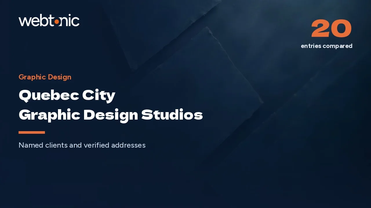 Quebec City Design Studios That Work in French First in 2026 — Web Tonic blog thumbnail