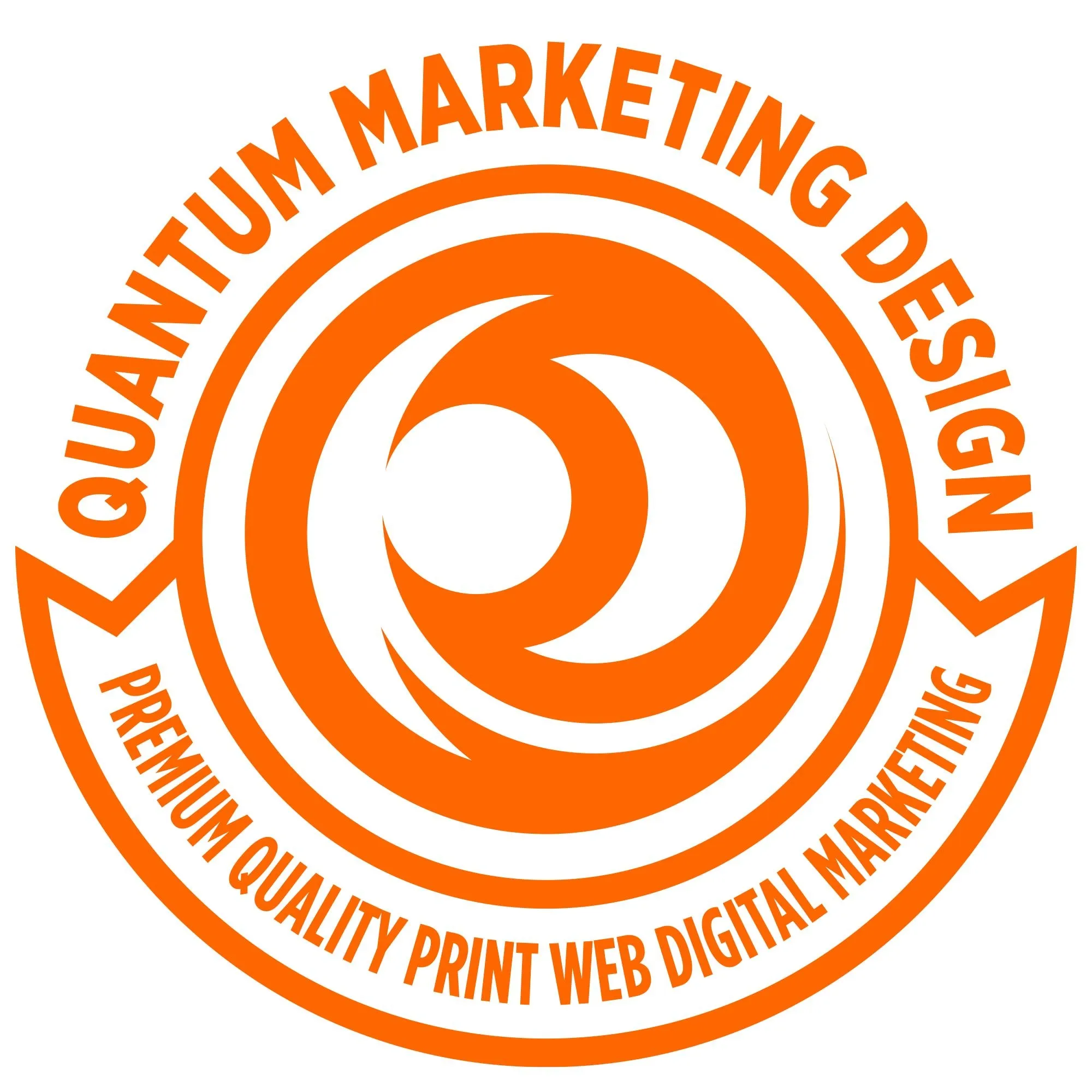 Quantum Marketing Design Logo