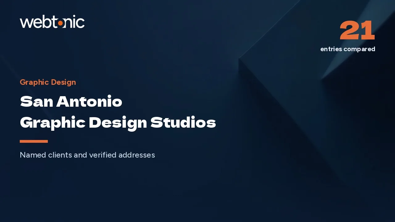 San Antonio Design Studios: Plenty of Named Clients, Not One Price Tag in 2026 — Web Tonic blog thumbnail