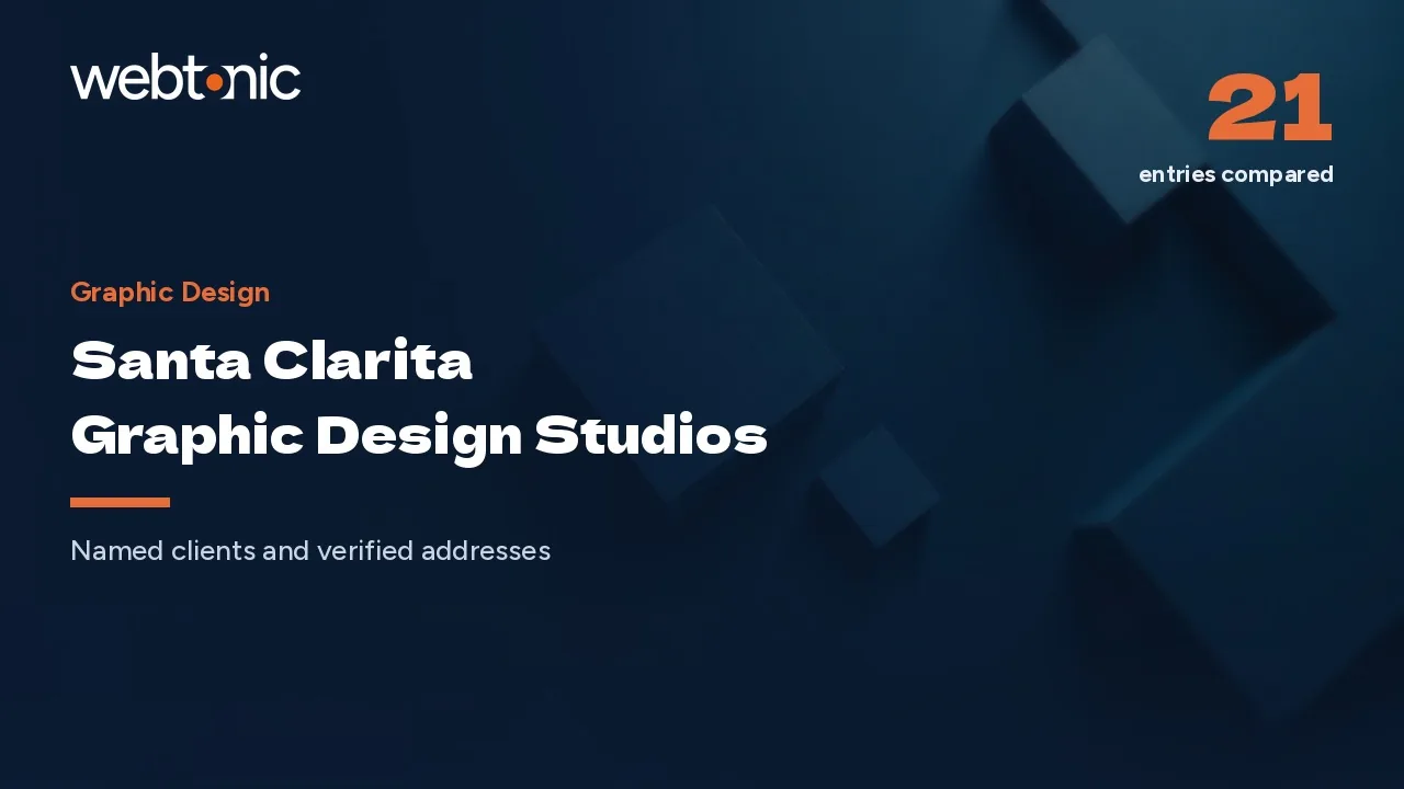Santa Clarita Design Studios: Twenty Valley Addresses, Thirteen Named Client Lists in 2026 — Web Tonic blog thumbnail