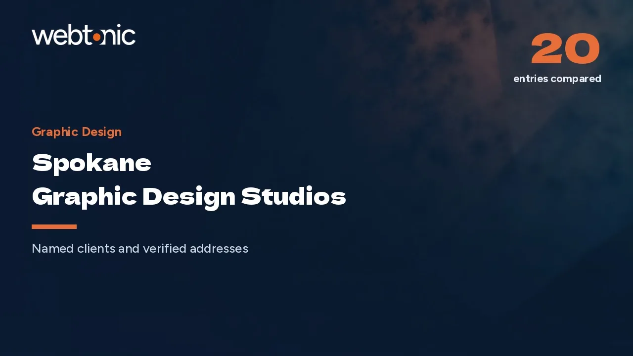Spokane Graphic Design Studios Where You Can See Who Does the Work in 2026 — Web Tonic blog thumbnail