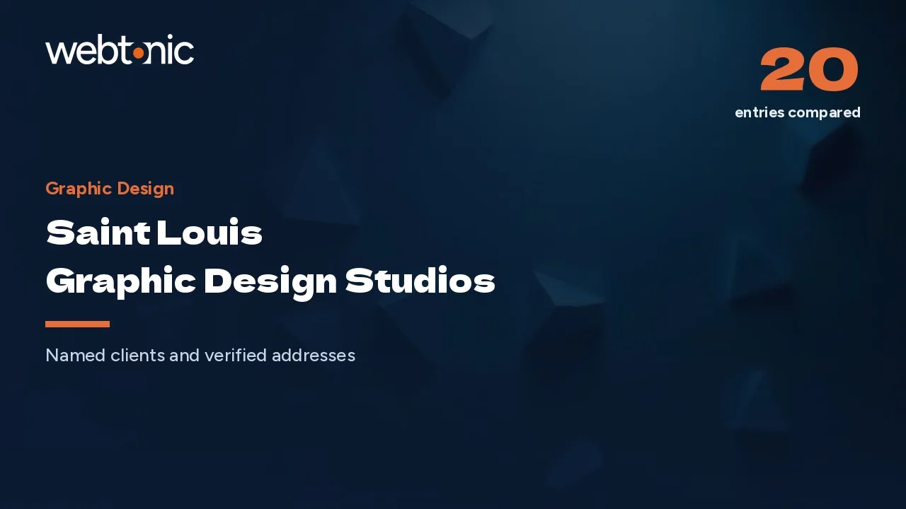 Saint Louis Graphic Design Studios With Client Lists You Can Phone in 2026 — Web Tonic blog thumbnail