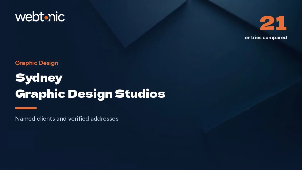 Sydney Design Studios Read Through Their Client Rosters in 2026 — Web Tonic blog thumbnail