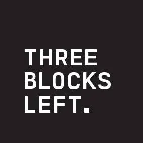 Three Blocks Left Logo