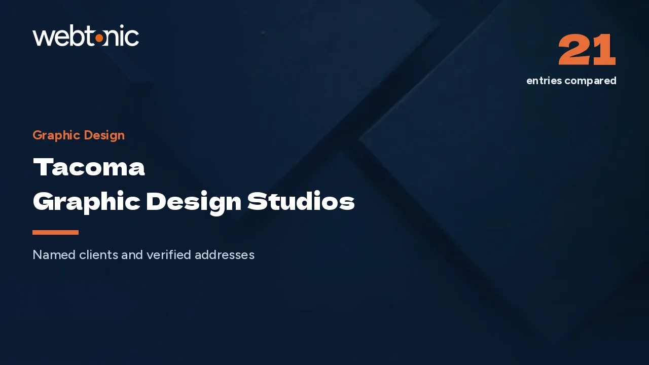 Tacoma Design Studios That Work for the City, the Port and the Dome in 2026 — Web Tonic blog thumbnail