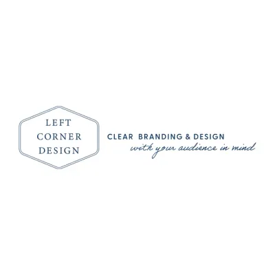 Left Corner Design Logo