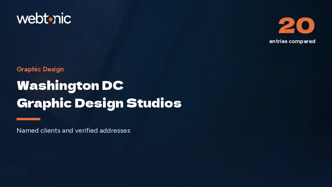 Washington DC Design Studios Working for Agencies, Associations and the World Bank in 2026 — Web Tonic blog thumbnail