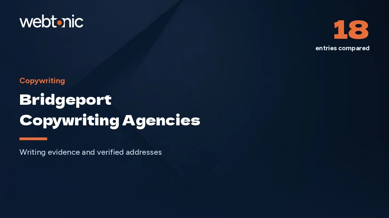 Bridgeport Copywriting Agencies and the Fairfield County Bench Behind Them in 2026 — Web Tonic blog thumbnail