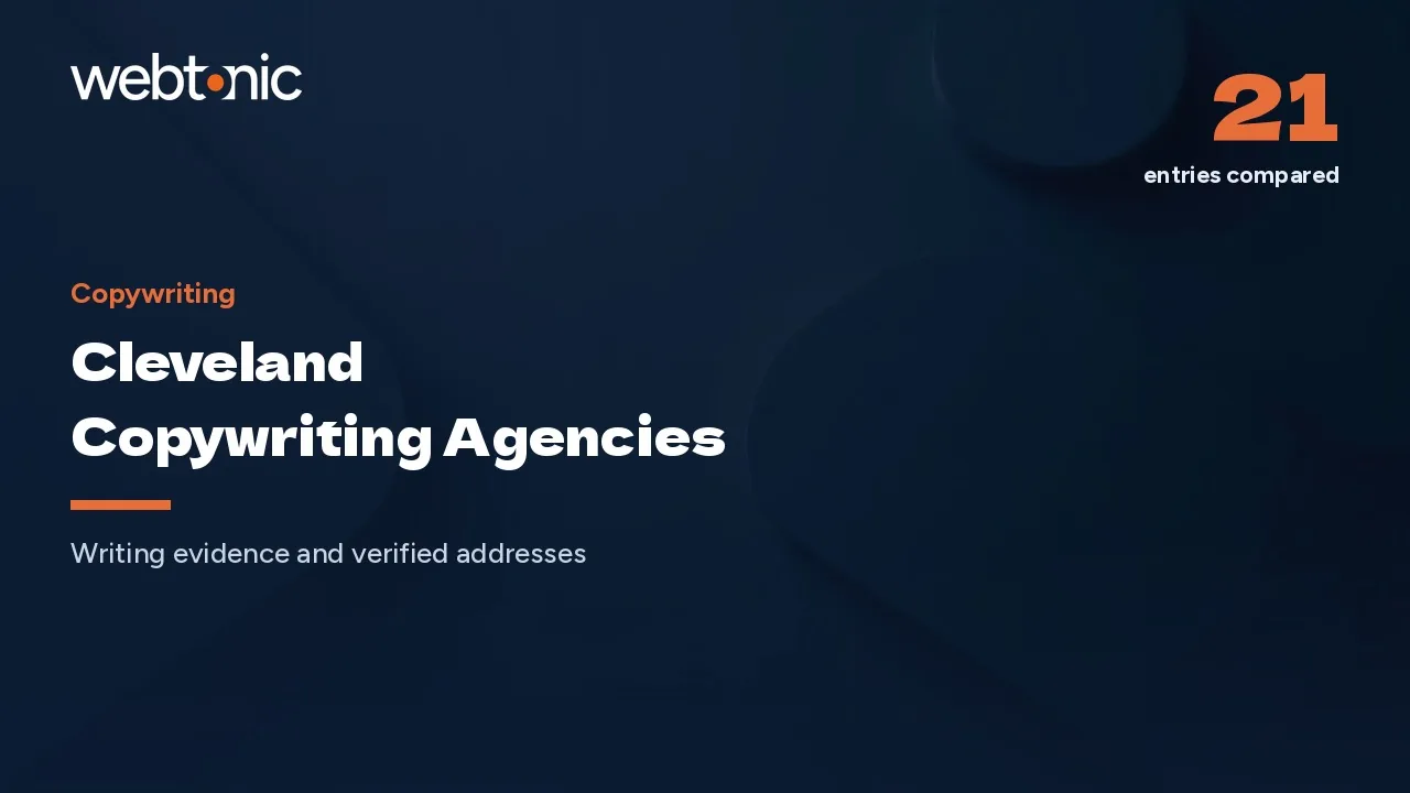 Cleveland Copywriting Agencies, and the Nine Working From the Suburbs, in 2026 — Web Tonic blog thumbnail