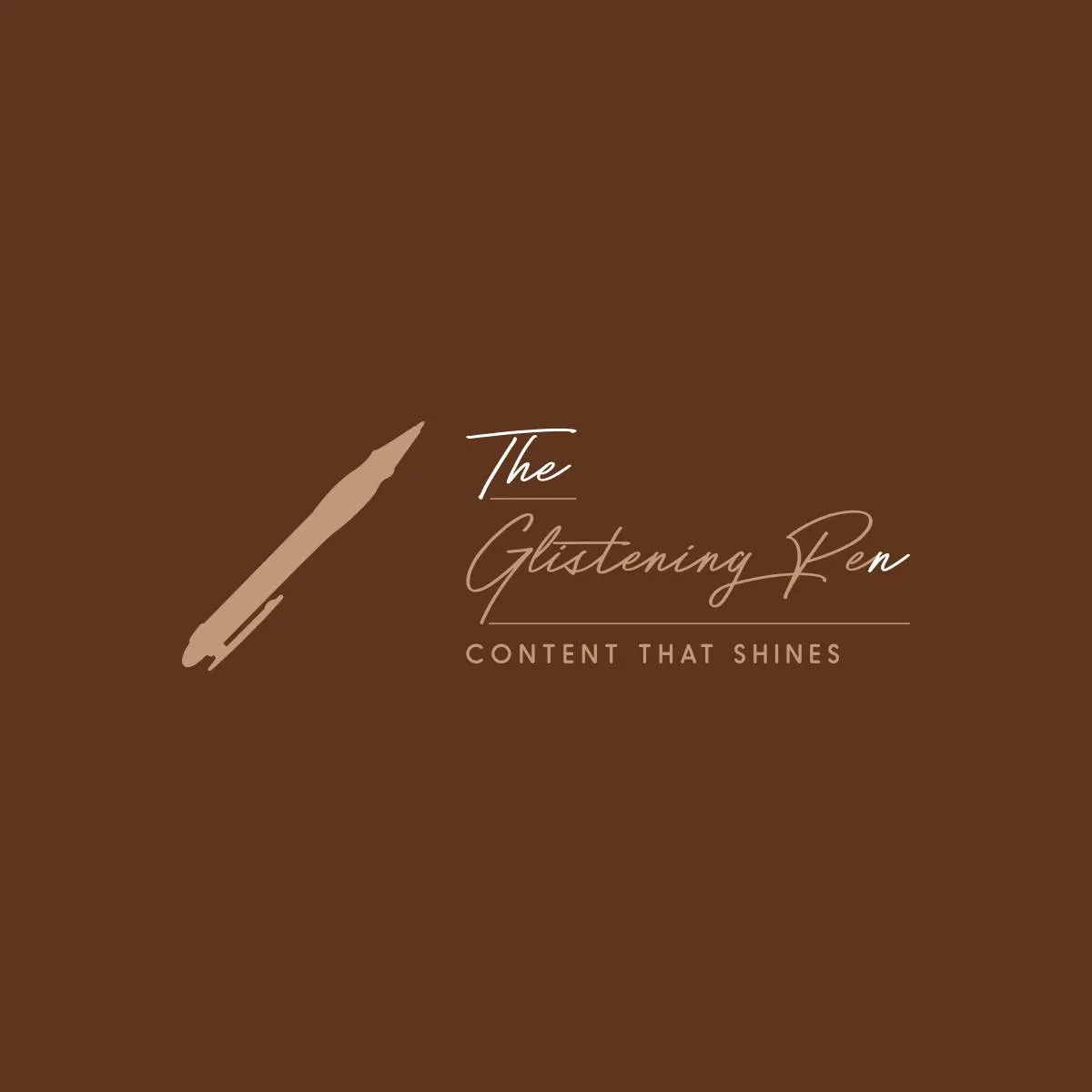 The Glistening Pen Logo