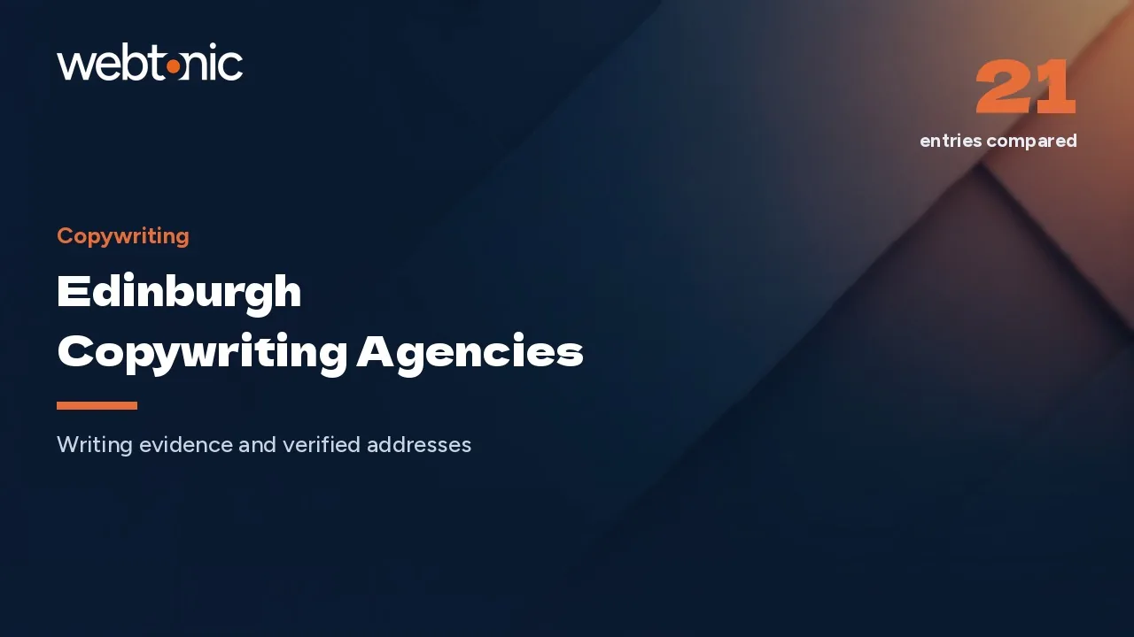 Edinburgh Copywriting Agencies and the Thirteen That Name No Client in 2026 — Web Tonic blog thumbnail
