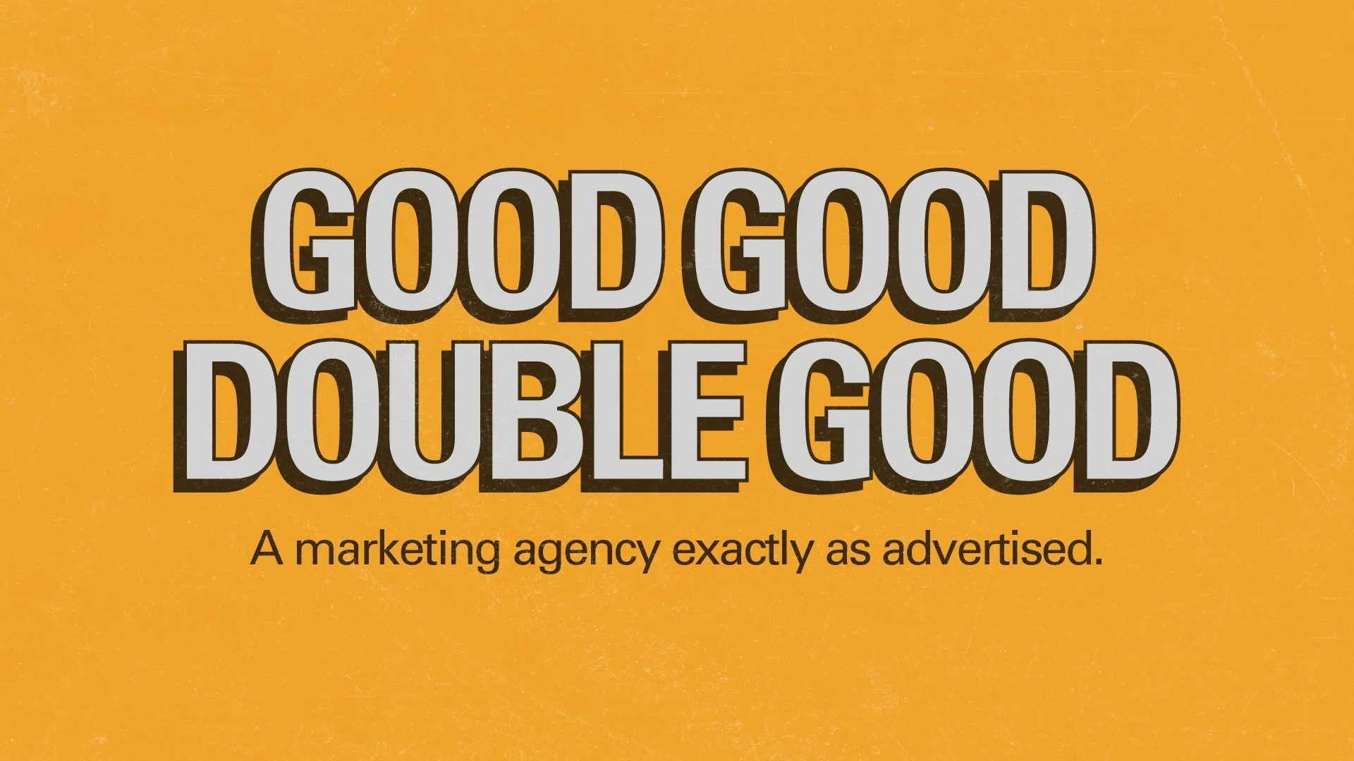Good Good Double Good Logo