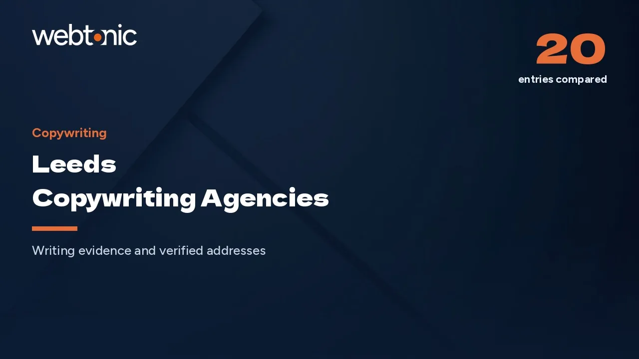 Leeds Copywriting Agencies, and the Four Writing-First Studios Among Them, in 2026 — Web Tonic blog thumbnail