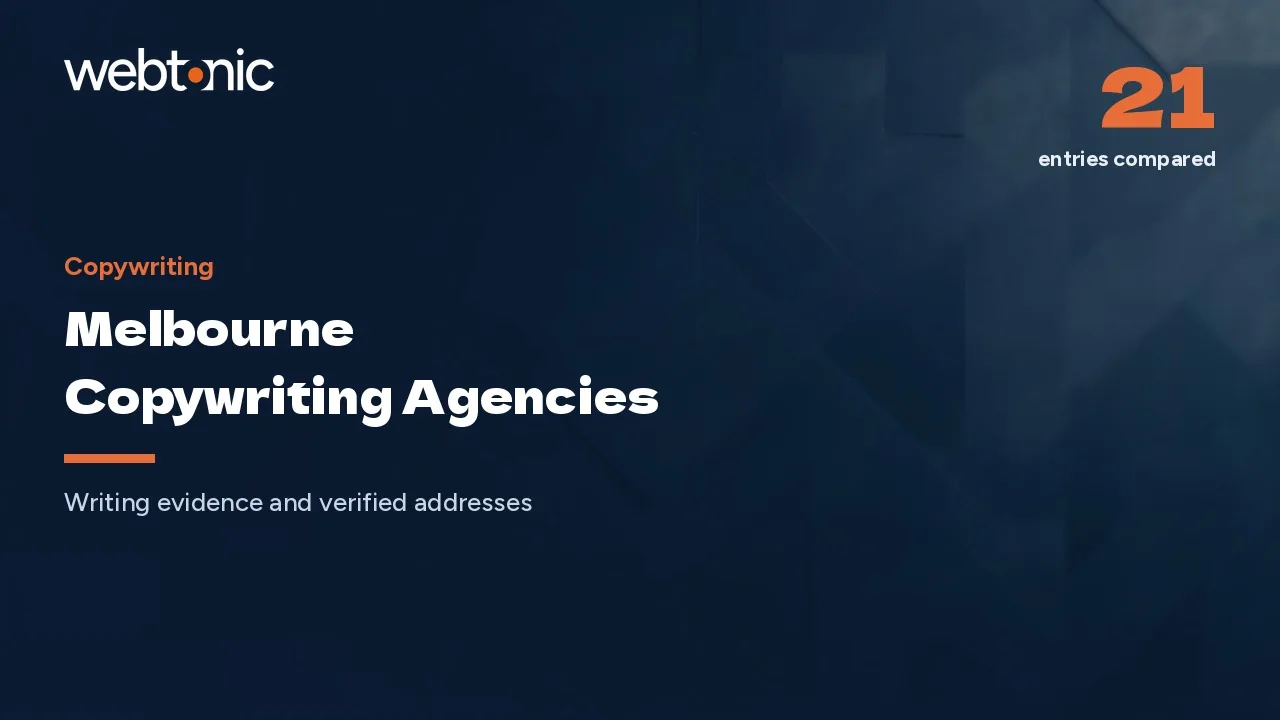 Every Melbourne Copywriting Agency on This List Names a Client in 2026 — Web Tonic blog thumbnail