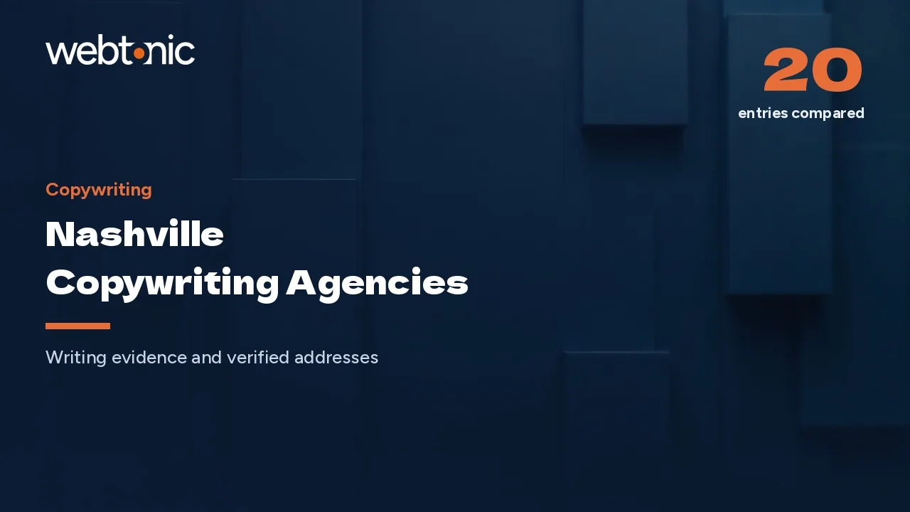 Nashville Copywriting Agencies: Only Six Will Tell You Who They Write For in 2026 — Web Tonic blog thumbnail