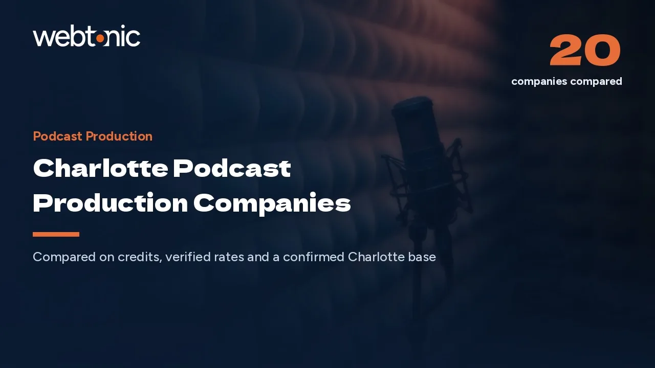 Charlotte Podcast Production Companies and the Shows They Actually Made in 2026 — Web Tonic blog thumbnail