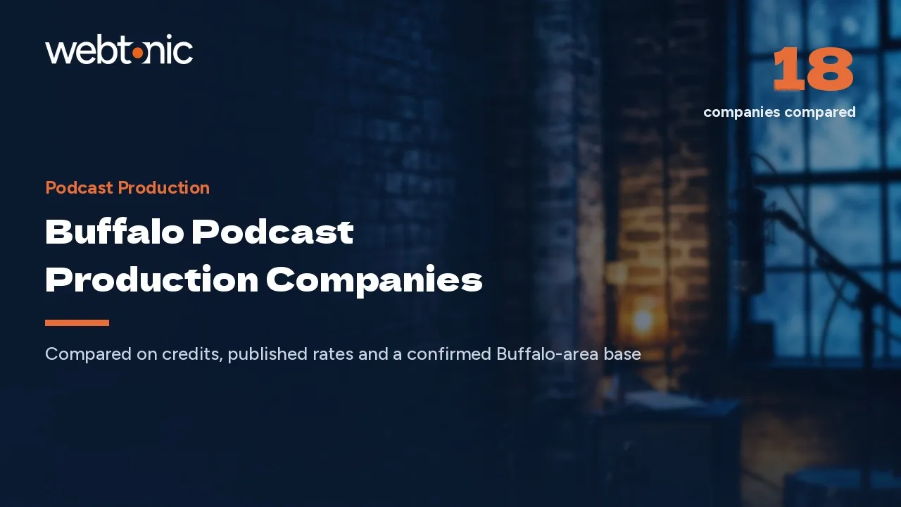 Buffalo Podcast Production Companies, and Why Not One of Them Publishes a Price, in 2026 — Web Tonic blog thumbnail