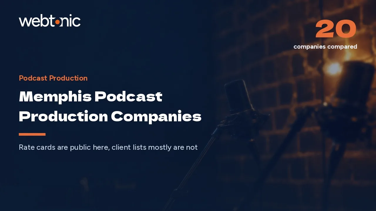 Memphis Podcast Production Companies Weighed on Evidence, Not Reels, in 2026 — Web Tonic blog thumbnail