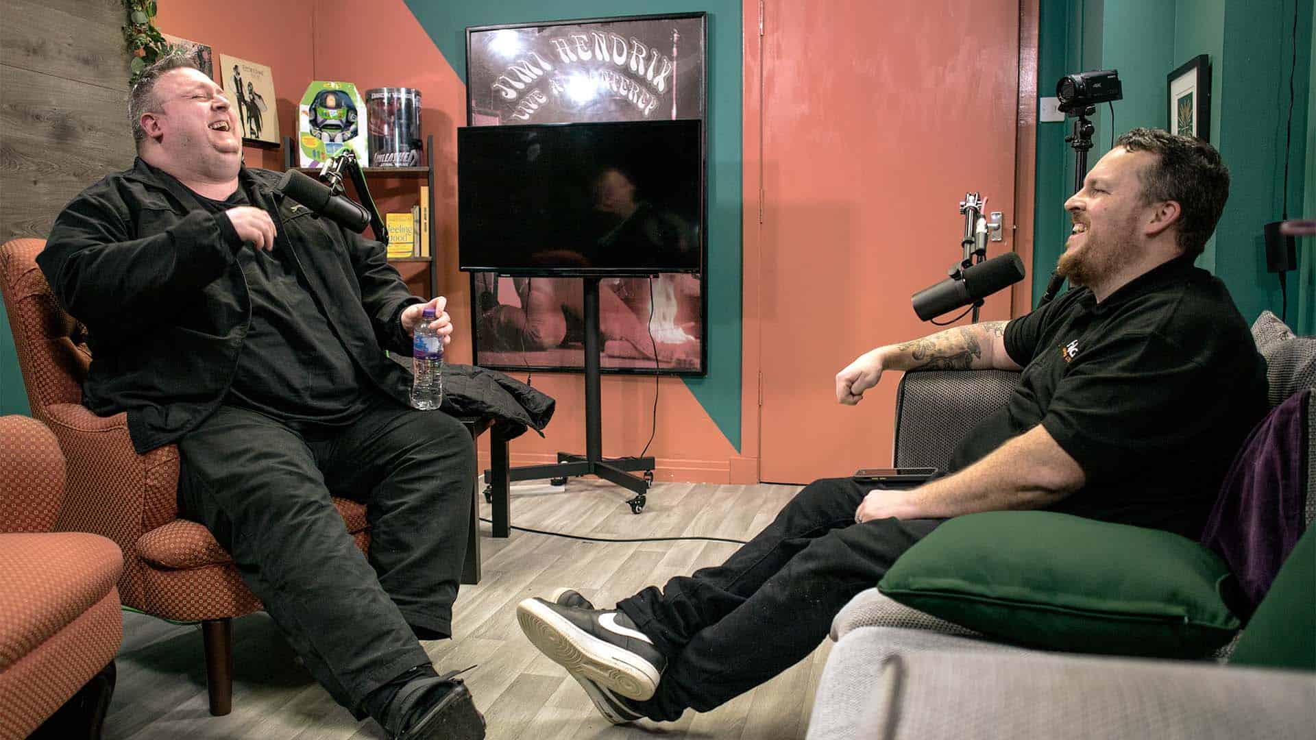 The Green Room Podcast Studio Logo