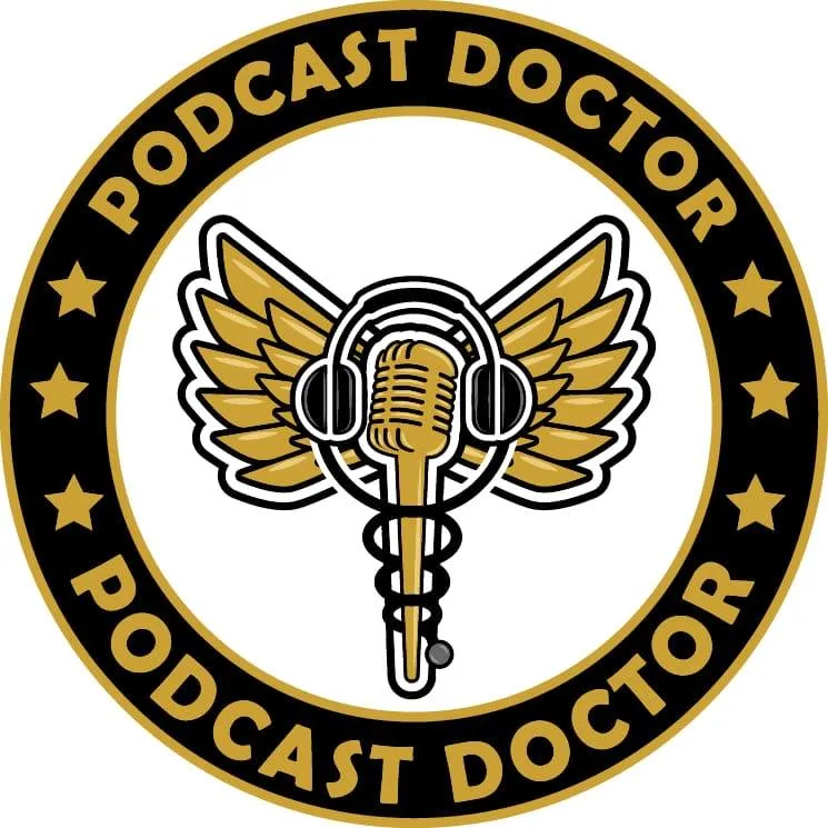 The Podcast Doctor Logo