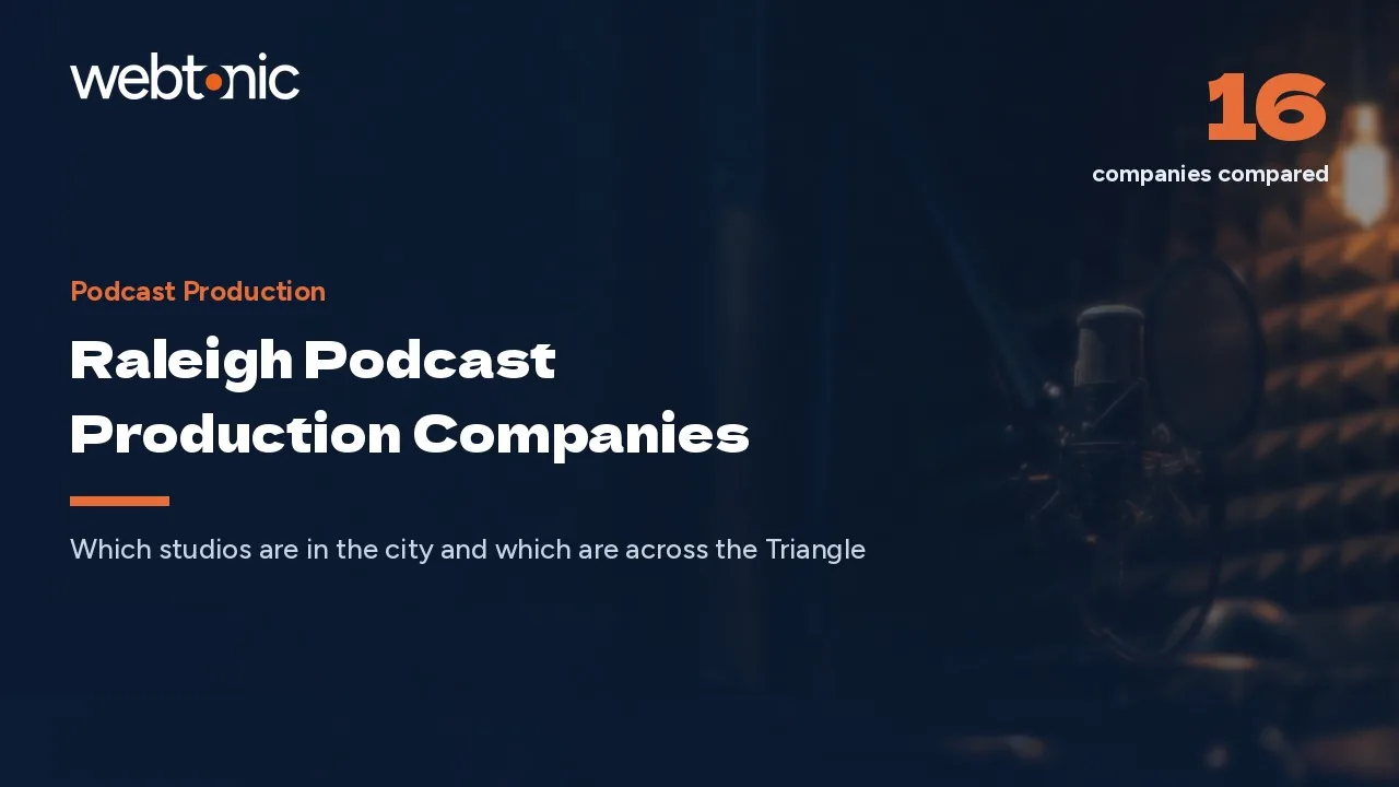 Raleigh Podcast Production Companies and the Triangle Suburbs They Really Work From in 2026 — Web Tonic blog thumbnail
