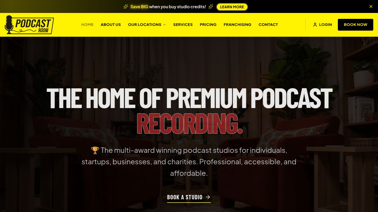 Podcast Room (Leeds) Logo