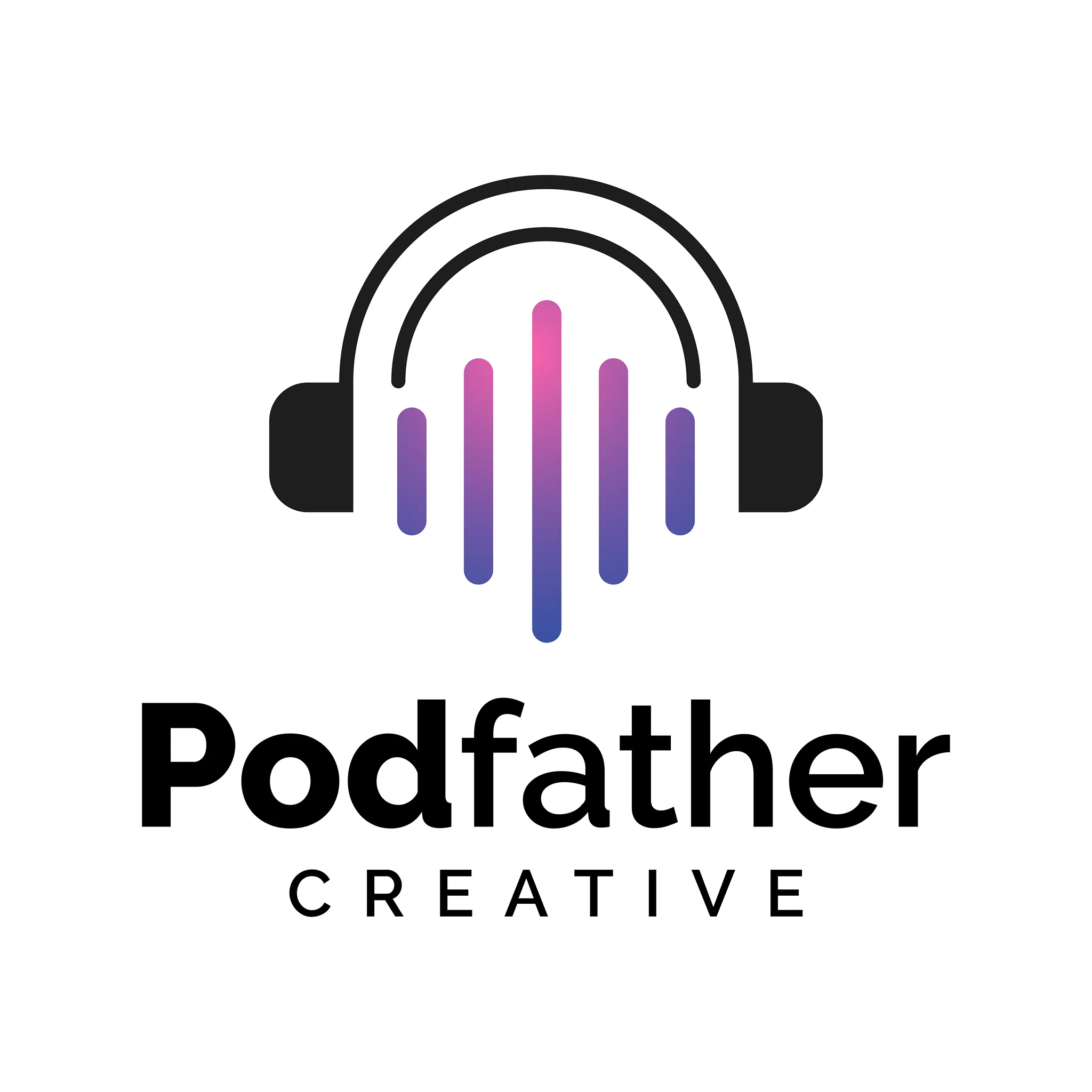 Podfather Creative Logo