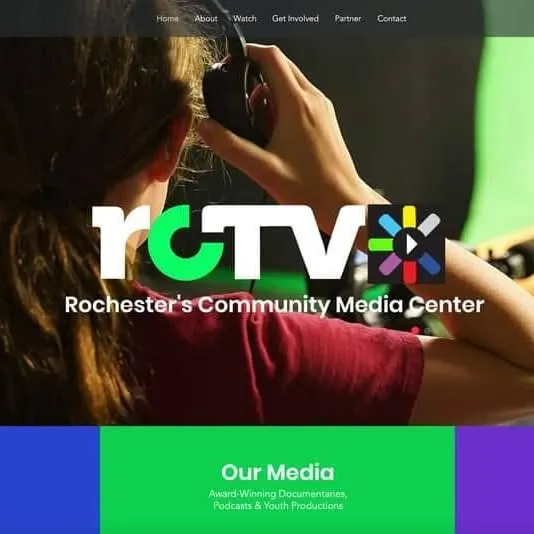 Rochester Community Media Center (RCTV) Logo