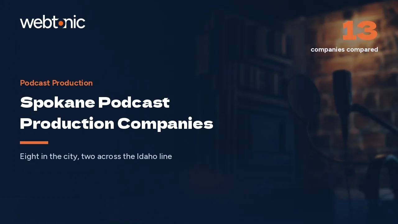 Spokane Podcast Production Companies, Two of Them Across the Idaho Line, in 2026 — Web Tonic blog thumbnail