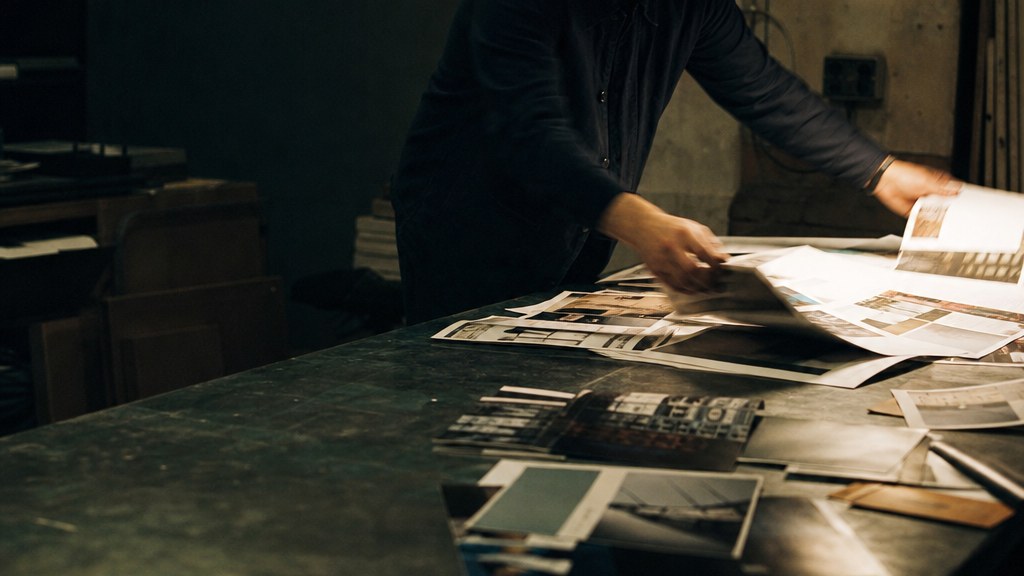 Old brochures and spec sheets audited before anything new is made