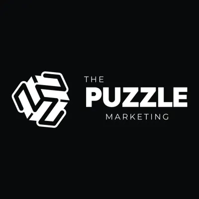 The Puzzle Marketing Logo