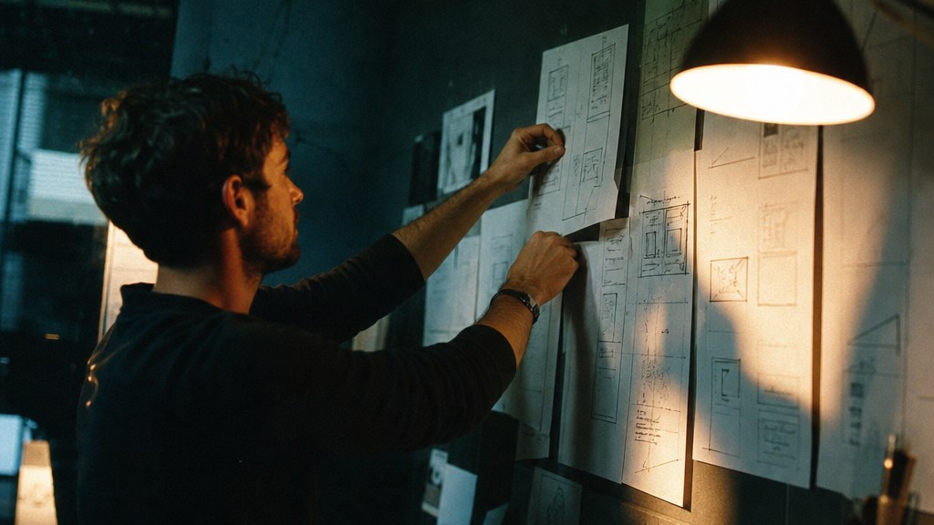 The sitemap argued out before any visual work starts