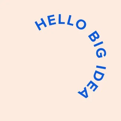 Hello Big Idea Logo
