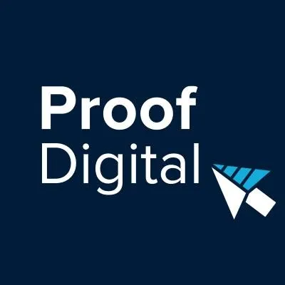 Proof Digital, LLC. Logo
