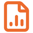 Monthly test and report icon