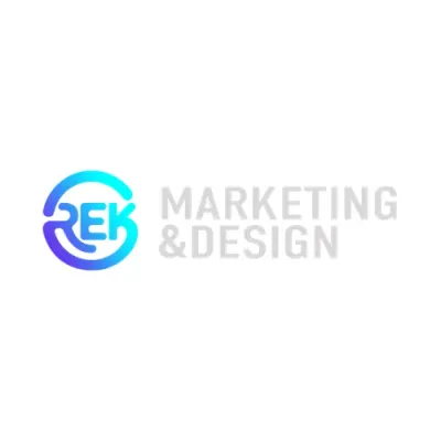 REK Marketing and Design Logo