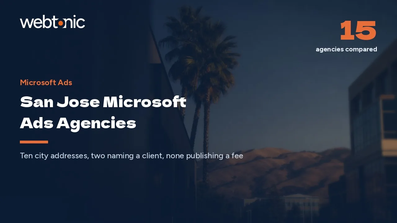 What a San Jose Microsoft Ads Retainer Buys in 2026 — Web Tonic blog thumbnail